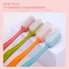 Boxed color manual household plastic four-tube household soft bristle gum protection minimalist toothbrush for men and women details Picture